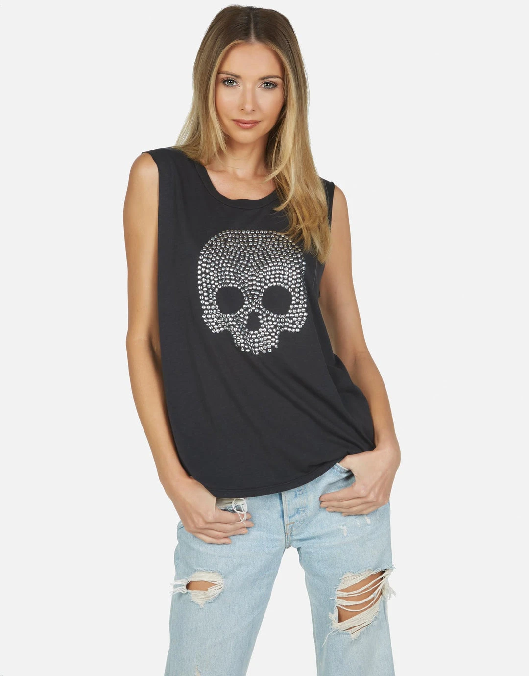 Lauren Moshi Kel Nailhead Skull