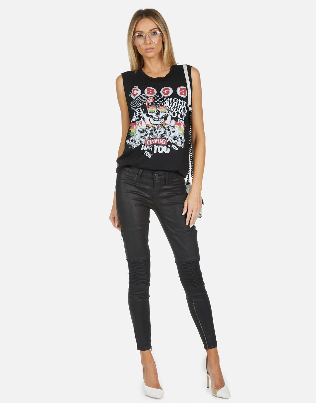 Lauren Moshi Kel CBGB 1973 Tanks