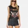 Lauren Moshi X ZZ Top Tanks Kel ZZ Top Eliminator