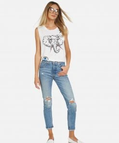 Lauren Moshi Tanks Kel Elephant Elements