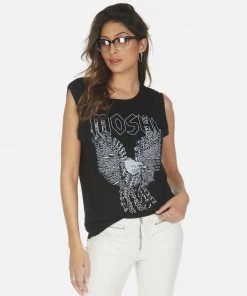 Lauren Moshi Tanks Kel Moshi Eagle