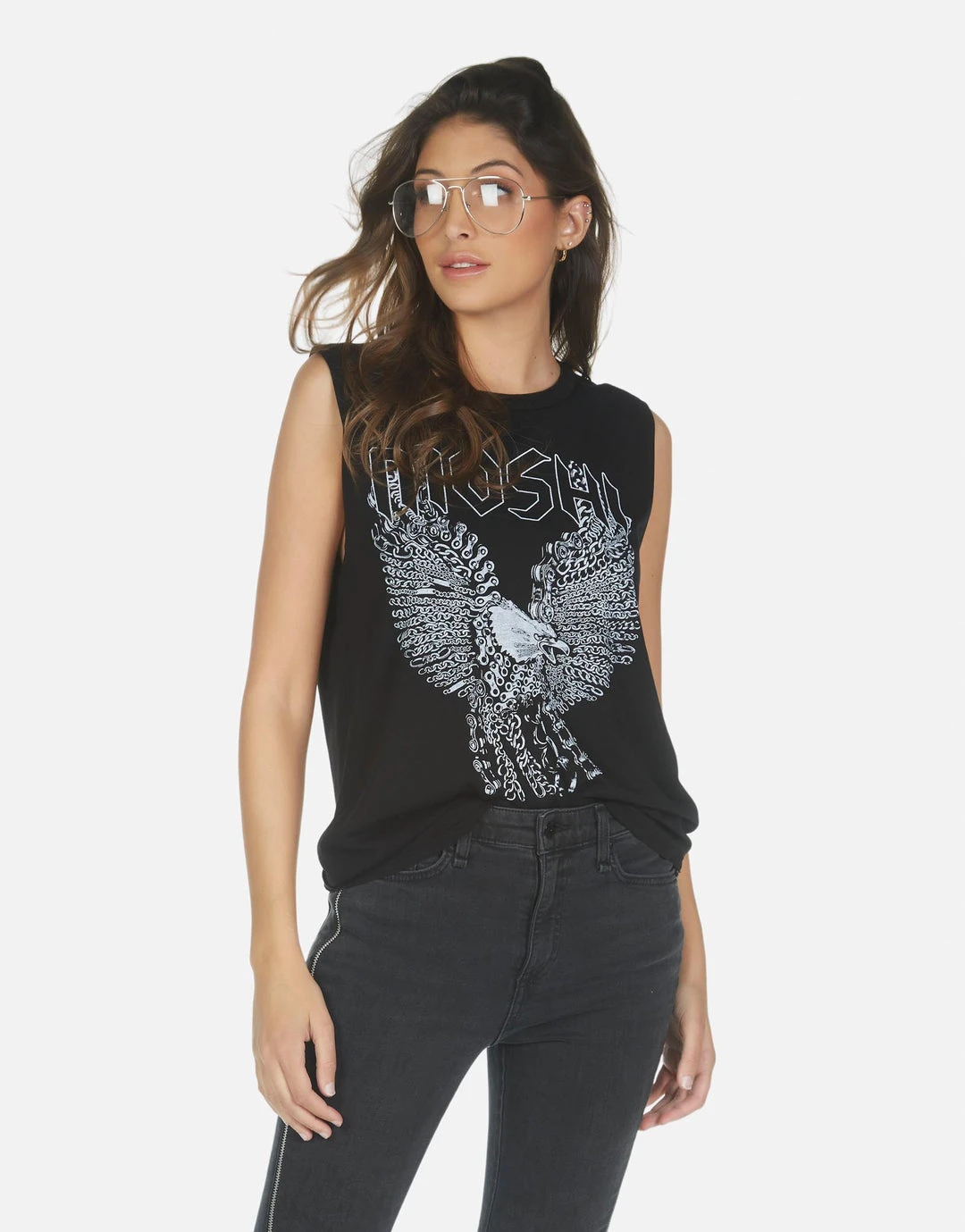 Lauren Moshi Tanks Kel Moshi Eagle