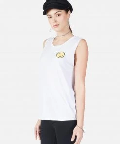 Lauren Moshi Tanks Sibley Happyface