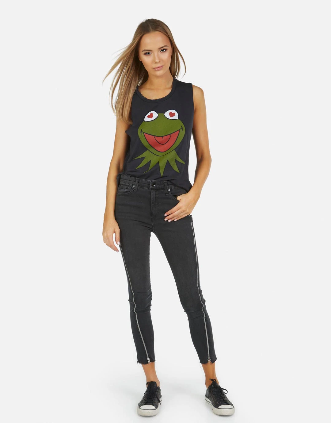 Lauren Moshi Kel Kermit Tanks