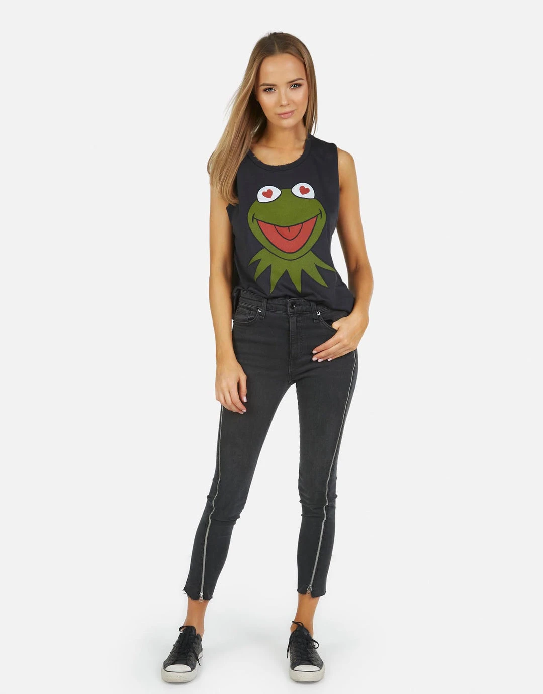 Lauren Moshi Kel Kermit Tanks