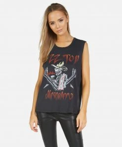 Lauren Moshi X ZZ Top Tanks Kel ZZ Top