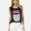Lauren Moshi Tanks Kel Tie Dye Tongue
