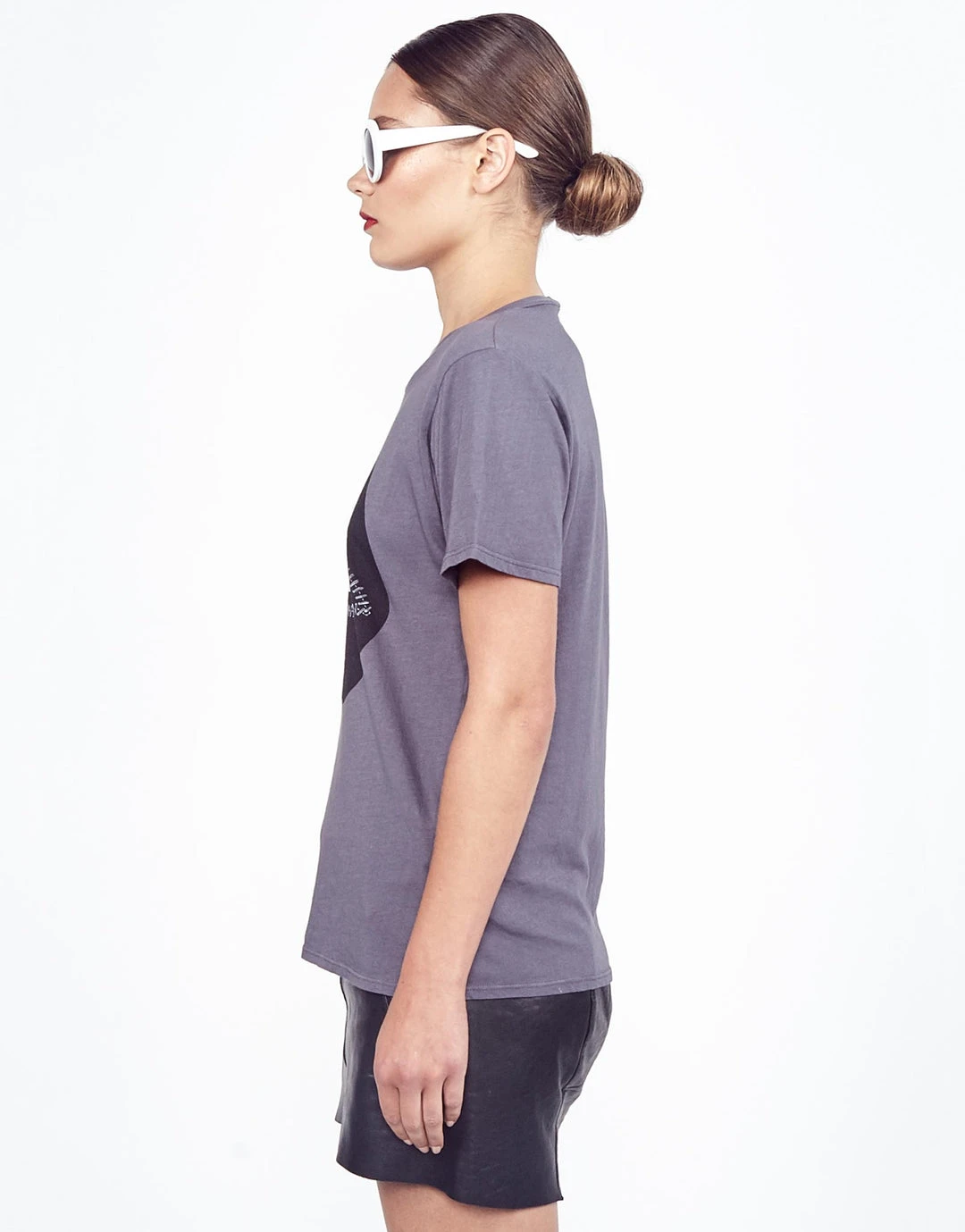 Lauren Moshi Croft Zipper Mouth Short Sleeve