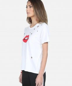 Lauren Moshi Croft Red Gap Mouth Short Sleeve