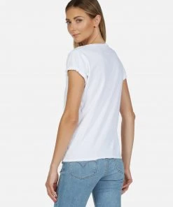 Lauren Moshi Croft Lucky Clover Short Sleeve