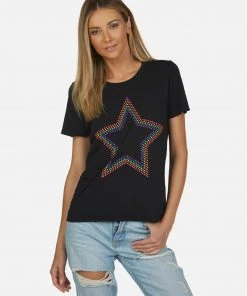 Lauren Moshi LAST CALL Croft Neon Stud Star