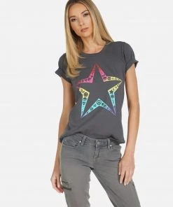 Lauren Moshi Croft Elements Star Short Sleeve