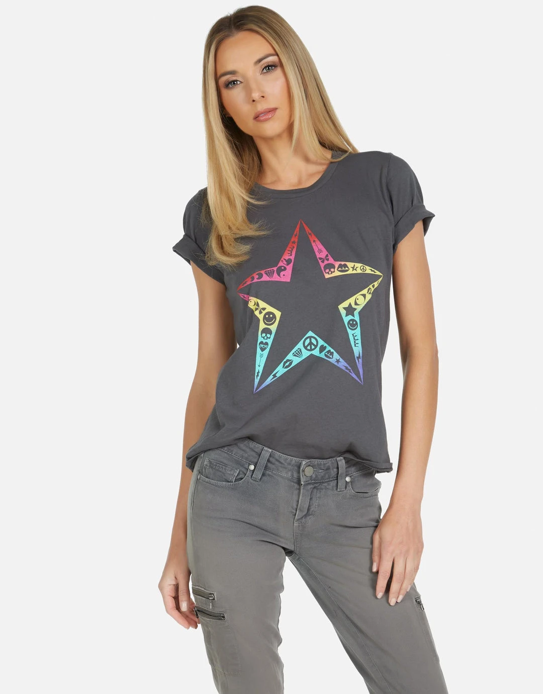 Lauren Moshi Croft Elements Star Short Sleeve