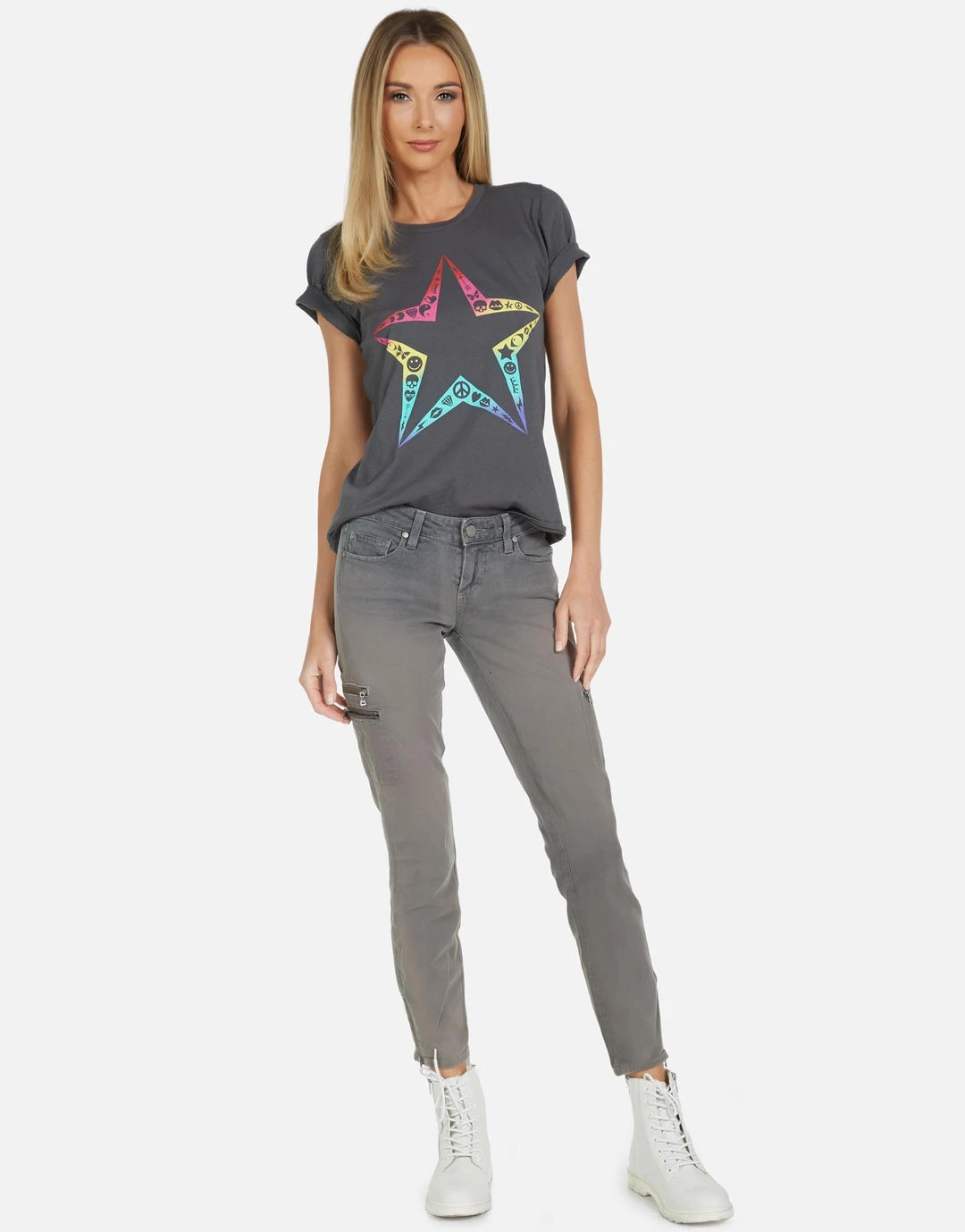 Lauren Moshi Croft Elements Star Short Sleeve