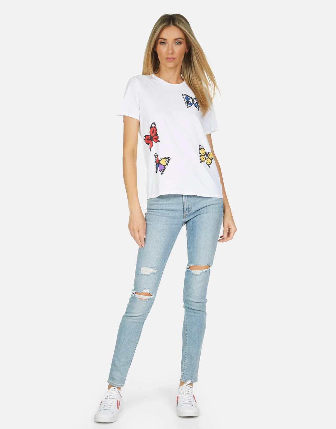 Lauren Moshi Croft Butterfly Short Sleeve