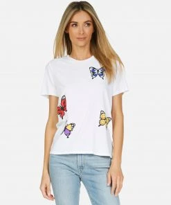Lauren Moshi Croft Butterfly Short Sleeve