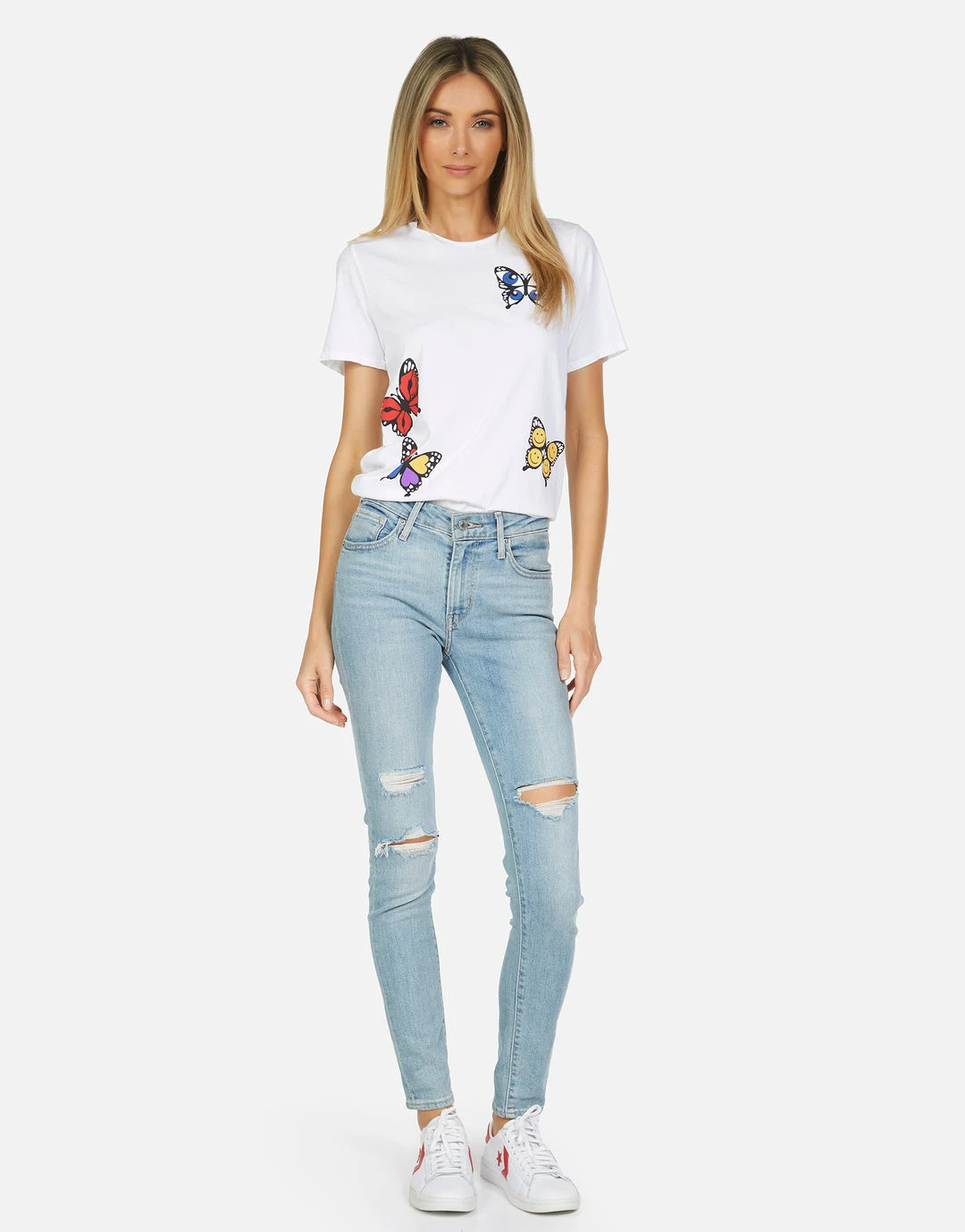 Lauren Moshi Croft Butterfly Short Sleeve