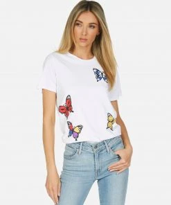 Lauren Moshi Croft Butterfly Short Sleeve