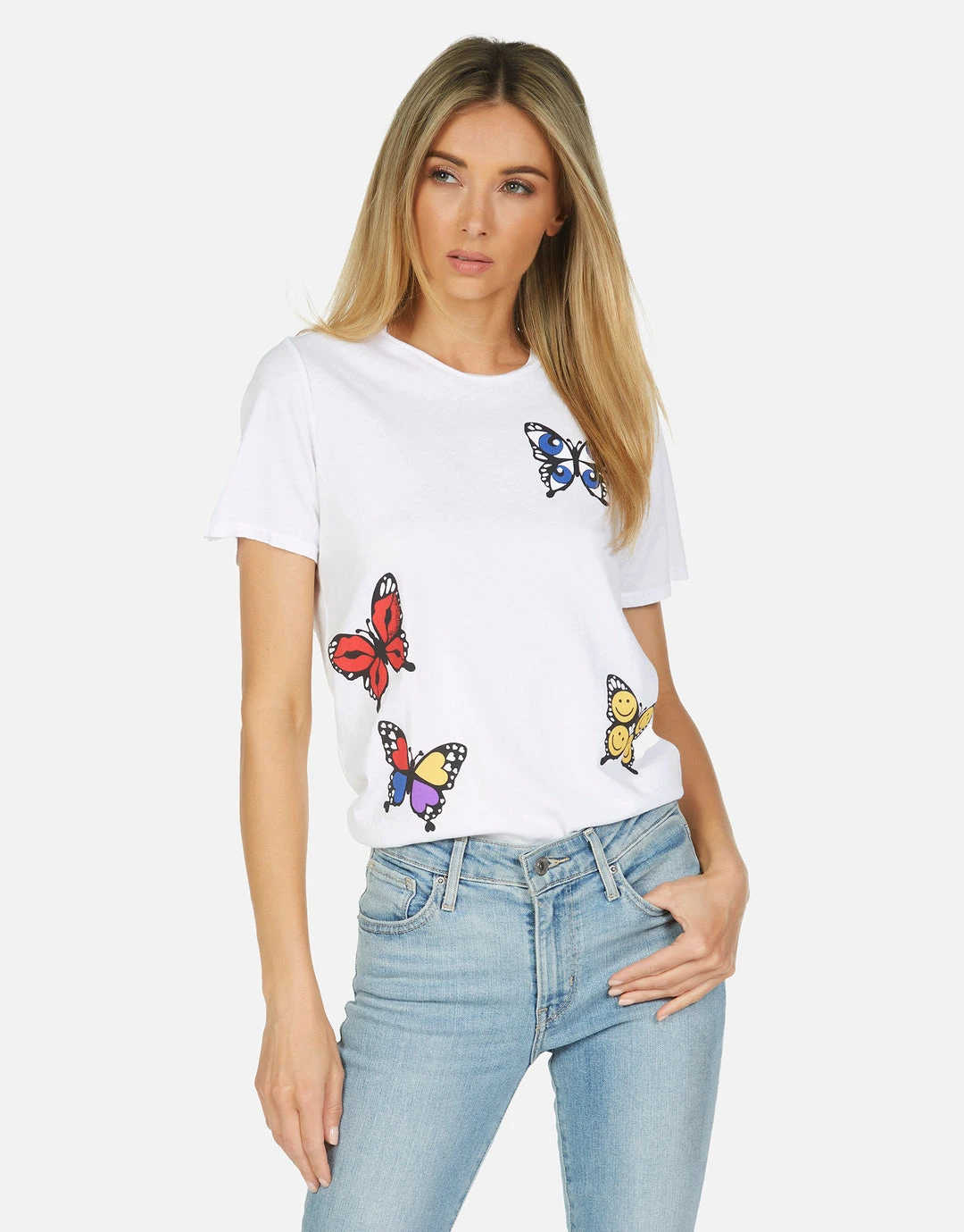 Lauren Moshi Croft Butterfly Short Sleeve