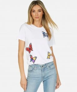 Lauren Moshi Croft Butterfly Short Sleeve