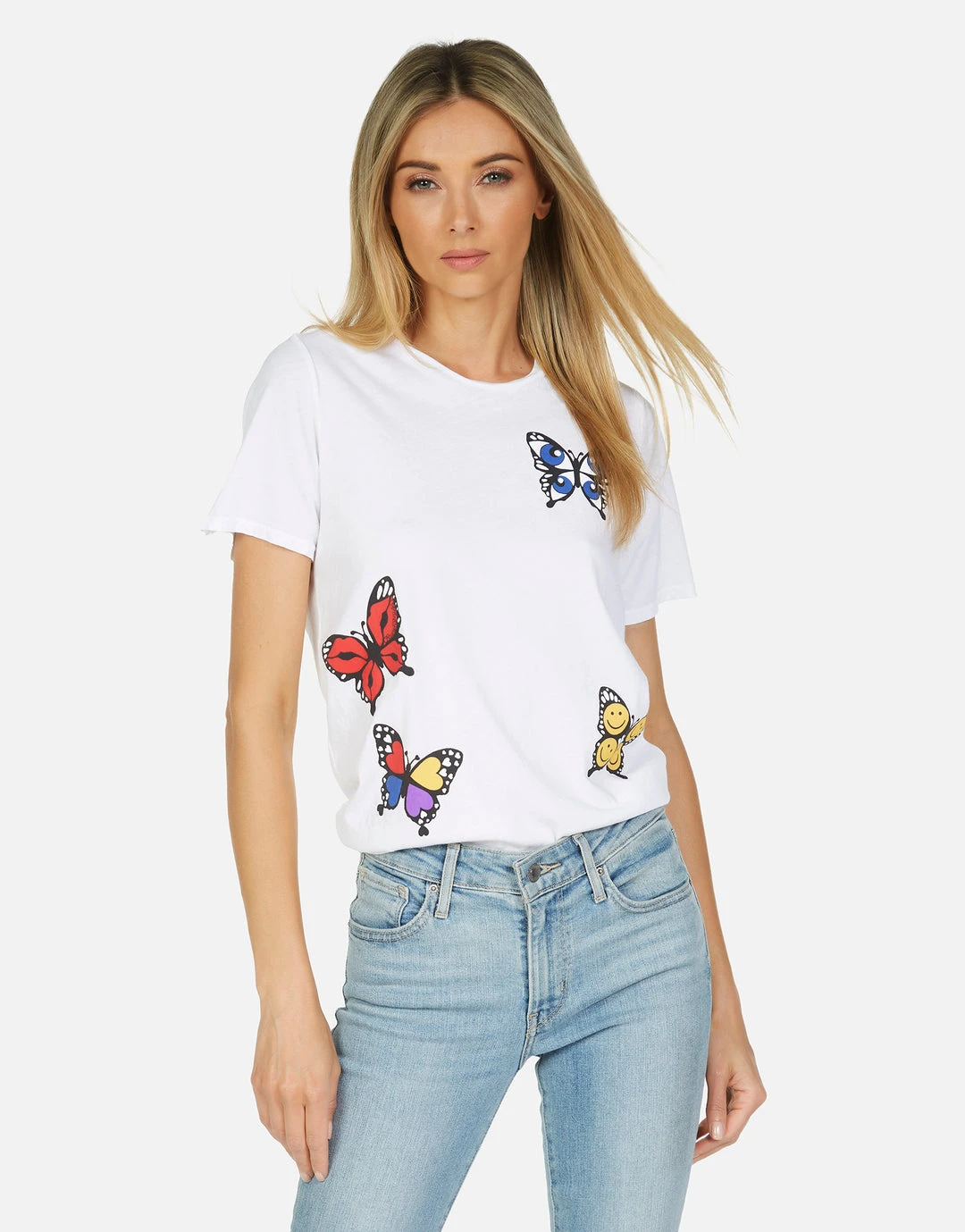 Lauren Moshi Croft Butterfly Short Sleeve