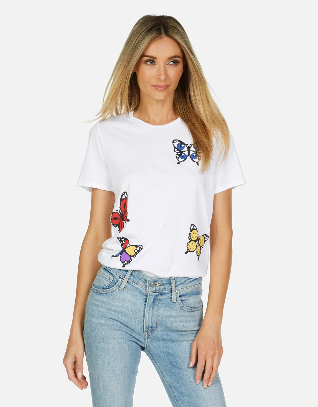 Lauren Moshi Croft Butterfly Short Sleeve