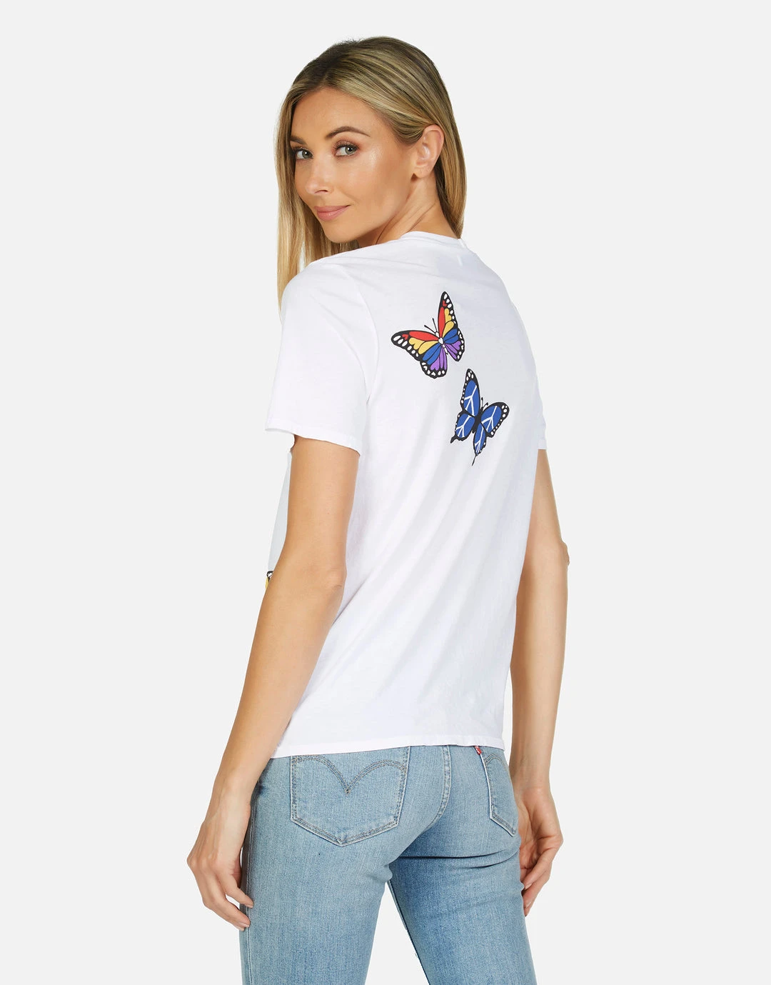 Lauren Moshi Croft Butterfly Short Sleeve
