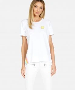 Lauren Moshi Croft Happy Chains Short Sleeve