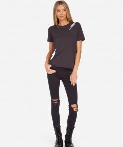 Lauren Moshi NEW Croft Lightning Zebra