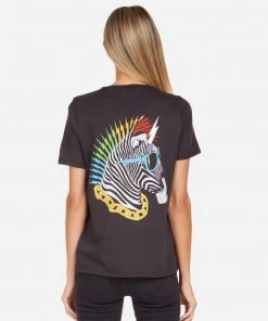 Lauren Moshi NEW Croft Lightning Zebra