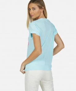 Lauren Moshi Short Sleeve Croft Tie Dye Tongue