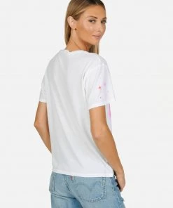 Lauren Moshi Croft Sparkle Rose Short Sleeve