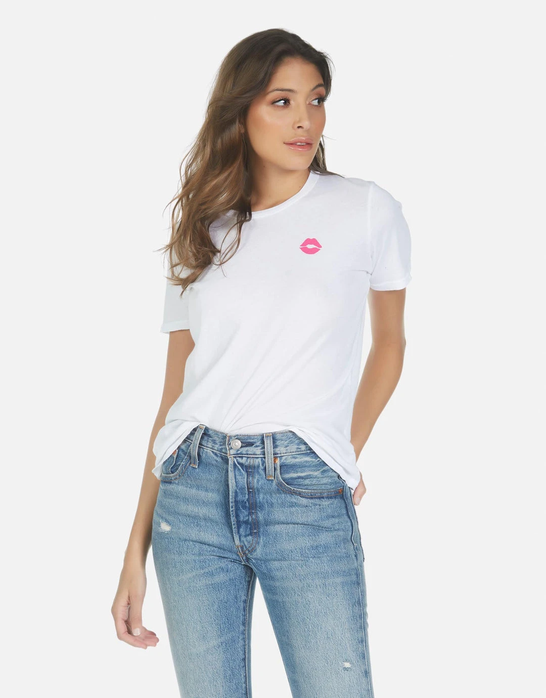 Lauren Moshi Short Sleeve Croft Elements Rainbow