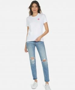 Lauren Moshi Short Sleeve Croft Elements Rainbow