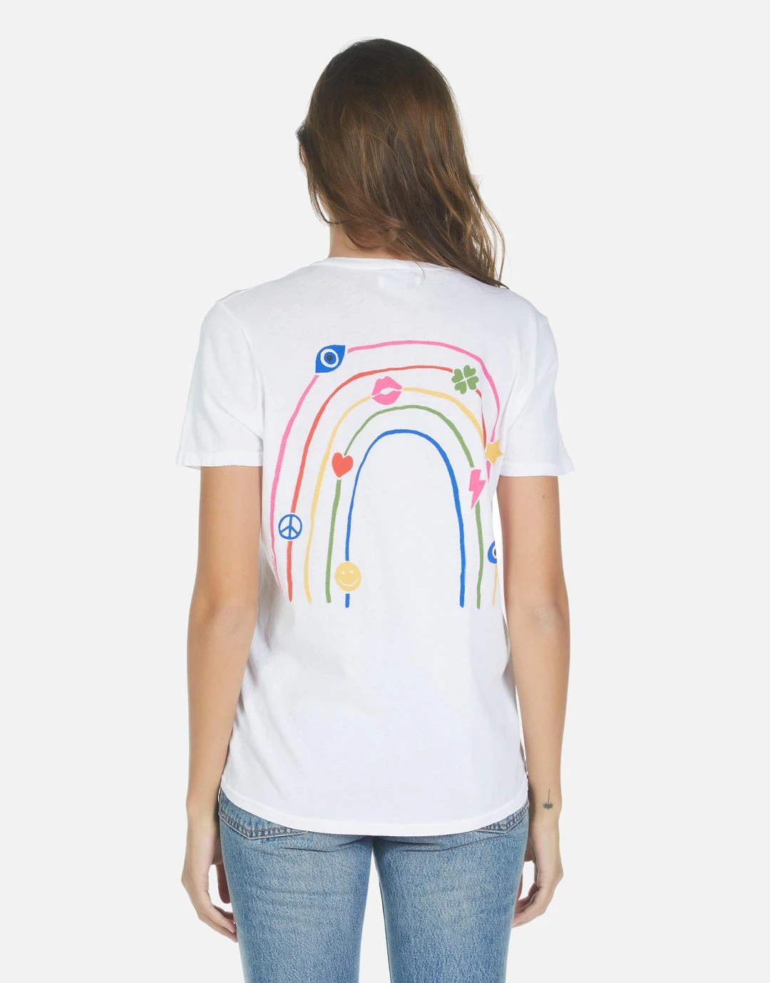 Lauren Moshi Short Sleeve Croft Elements Rainbow