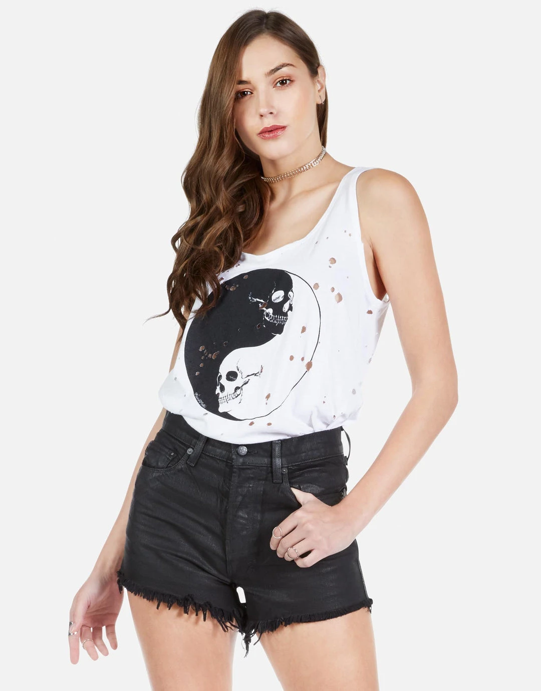 Lauren Moshi Julianna Skull Yin Yang