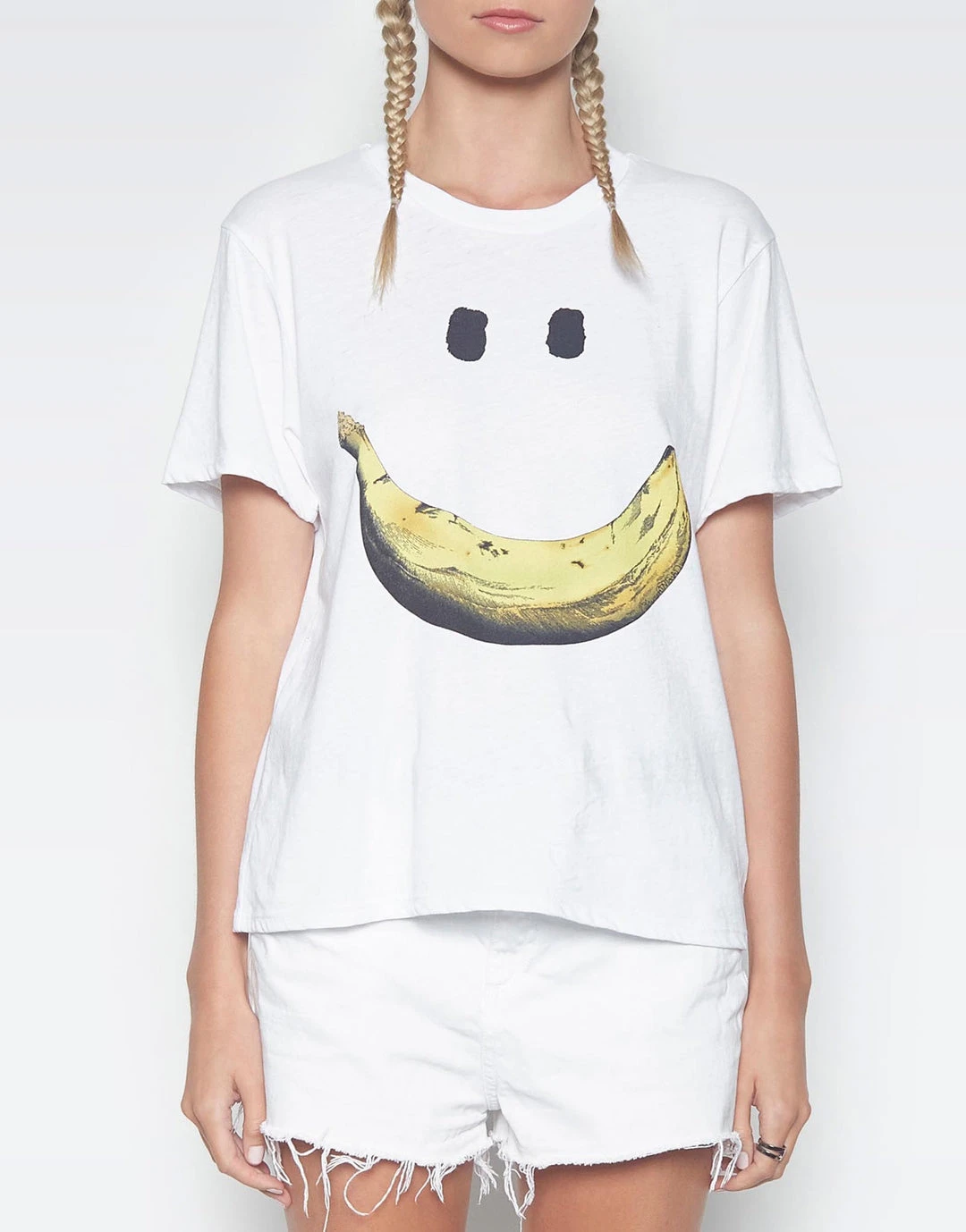 Lauren Moshi Short Sleeve Evie Happy Banana