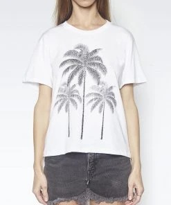 Lauren Moshi Short Sleeve Croft Multi Palm