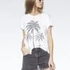 Lauren Moshi Short Sleeve Croft Multi Palm