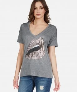 Lauren Moshi Brixton Rose Gold Chain Lip