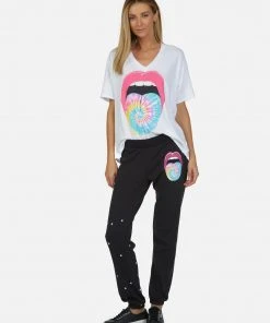 Lauren Moshi Gia Tie Dye Tongue