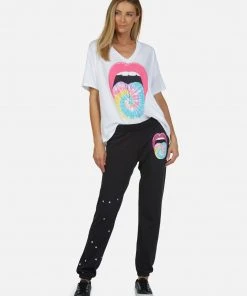 Lauren Moshi Gia Tie Dye Tongue