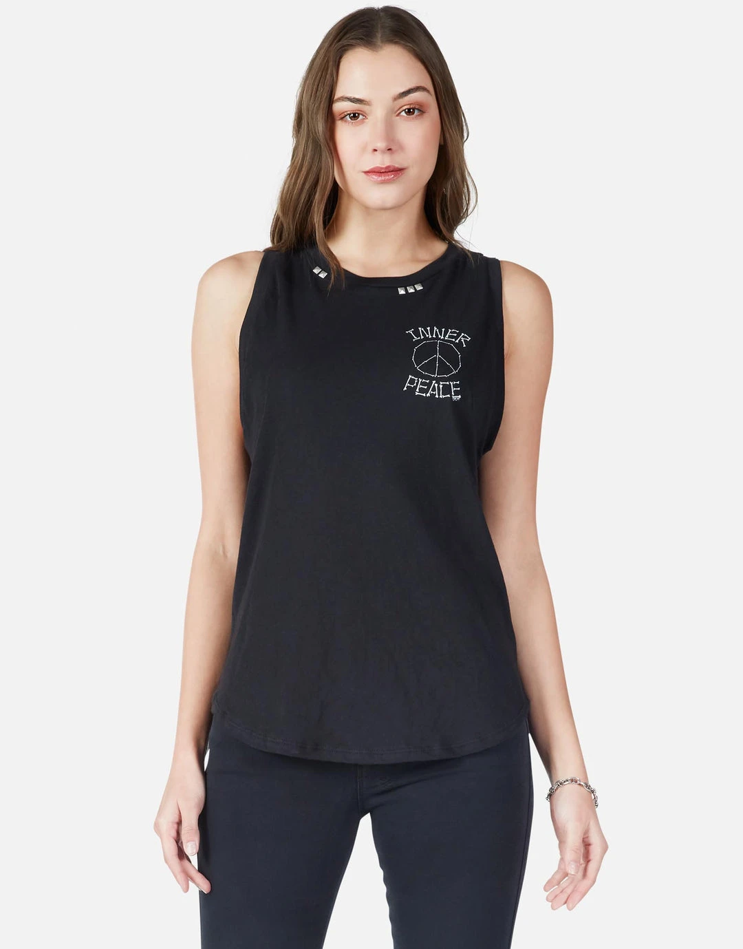 Lauren Moshi Tanks Peyton Inner Peace