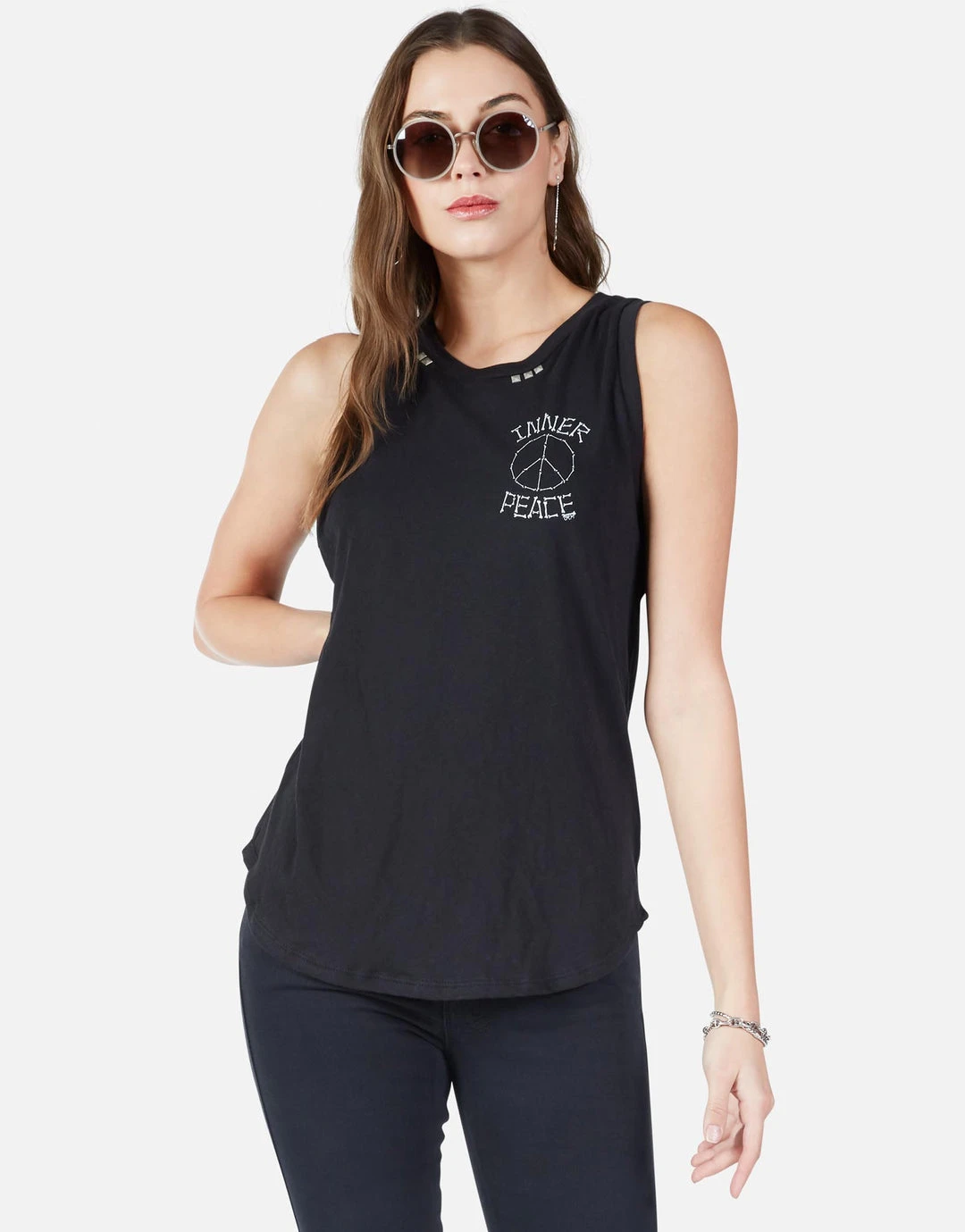 Lauren Moshi Tanks Peyton Inner Peace