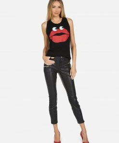 Lauren Moshi Tanks Peyton Kiss Face