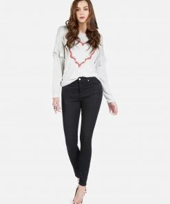 Lauren Moshi Kennedy High Heel Heart Long Sleeve