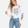 Lauren Moshi Long Sleeve Luella Elephant Bolt Elements