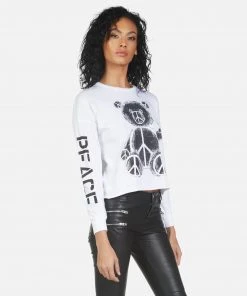 Lauren Moshi Long Sleeve Luella Peace Teddy