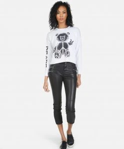 Lauren Moshi Long Sleeve Luella Peace Teddy