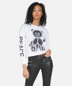 Lauren Moshi Long Sleeve Luella Peace Teddy